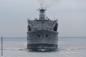 US Navy Replenishment ship